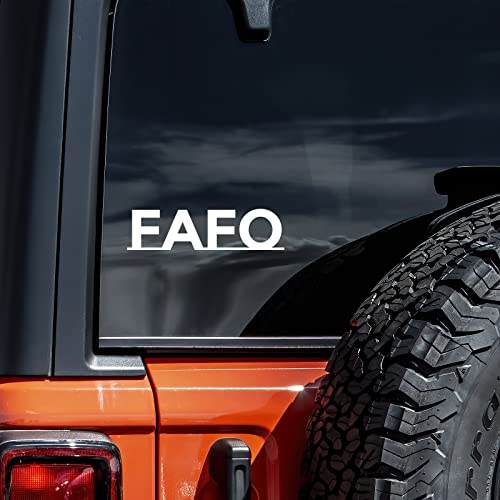 Vinyl Decal Sticker for Car, Truck, Wall, and Laptop - 5.5" x 1.5"
