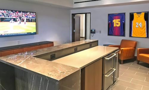 Large Lockable Jersey Display Frame with UV Protection