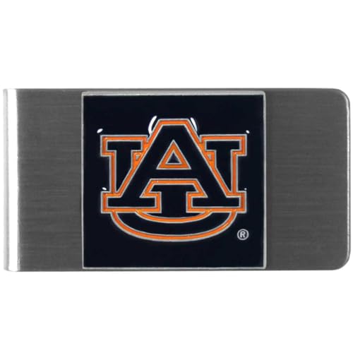 Auburn Tigers NCAA Steel Money Clip - Officially Licensed Colligate Wallet Accessory