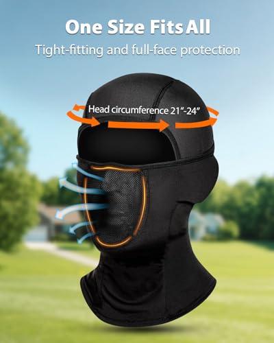 Cooling Balaclava Face Mask - Lightweight & Moisture-Wicking