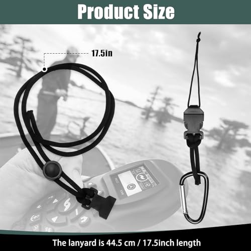 Trolling Motor Lanyard with Carabiner for Minn Kota i-Pilot Remotes