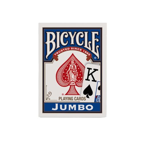 Jumbo Index Poker Playing Cards - Premium Rider Back Deck