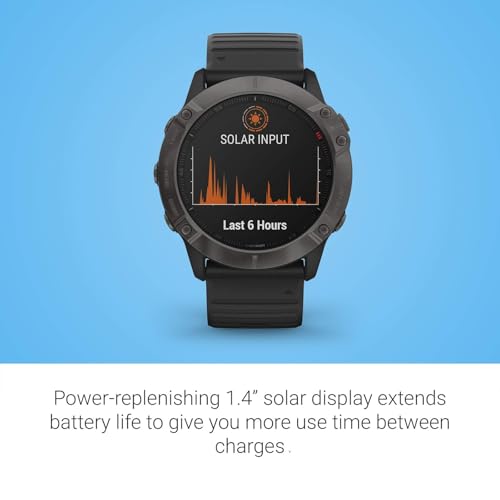 Garmin Fenix 6S Pro Multisport GPS Watch - Black (Renewed)
