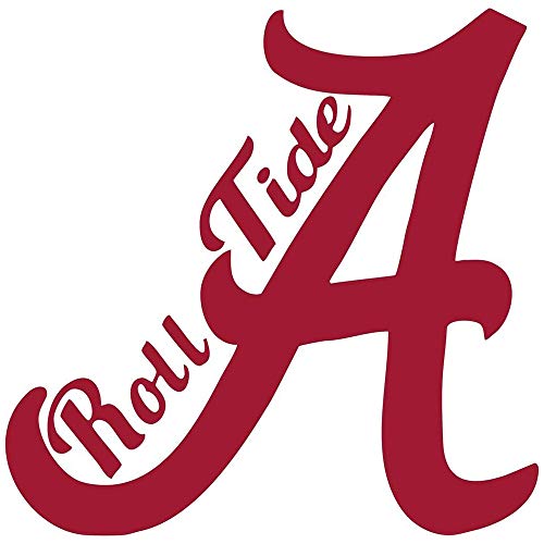 Alabama Roll Tide Decals - Set of 3 Waterproof Stickers for Cars, Walls, Laptops