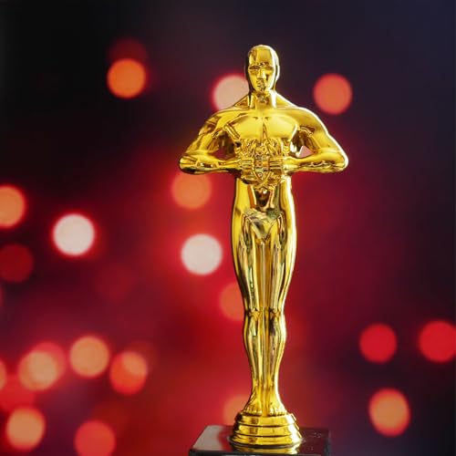 10 Inch Gold Trophy Award Statue - Perfect for Parties & Events
