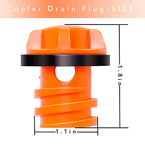 Cooler Drain Plug Replacement for Yeti & RTIC Coolers - Leak-Proof