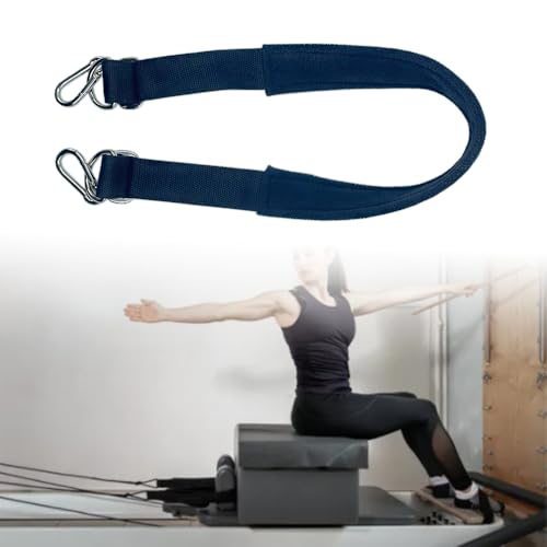 Pilates Hook and Tie Straps - 27.6-Inch Cotton Foot Straps