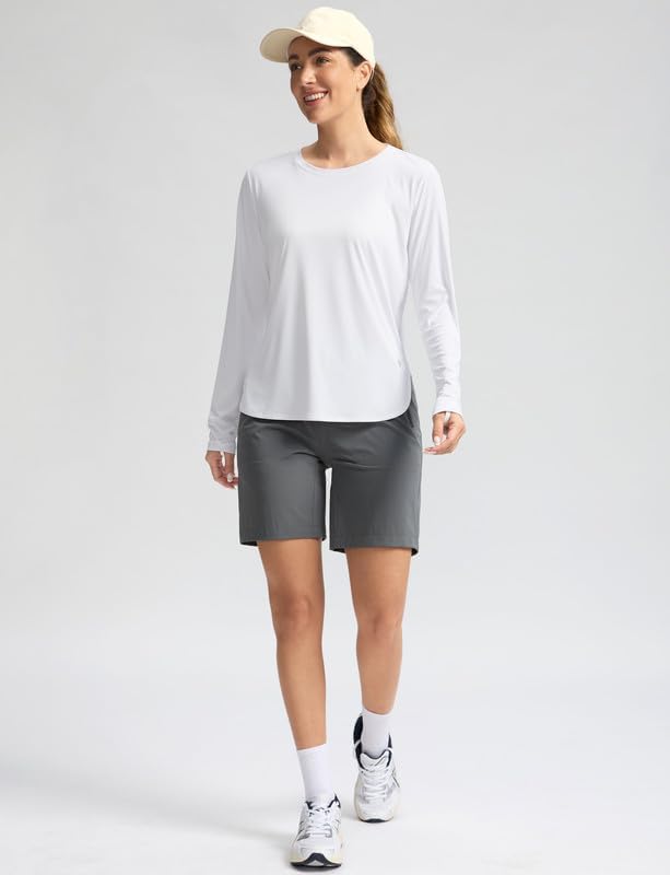 Skiennix Women's Sun Shirt - UPF 50+ Long Sleeve UV Protection for Outdoor Activities | Lightweight Quick-Dry