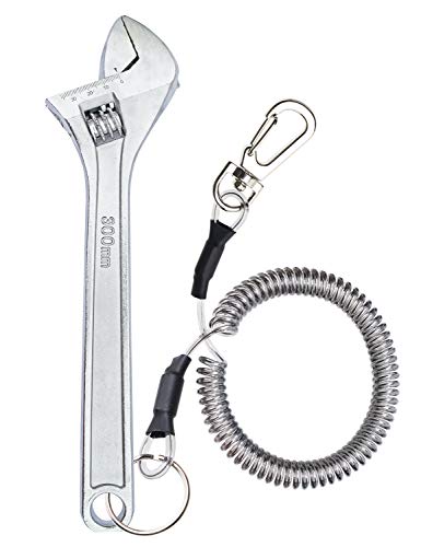 Retractable Fishing Coil Lanyard Tool - 12 Inch