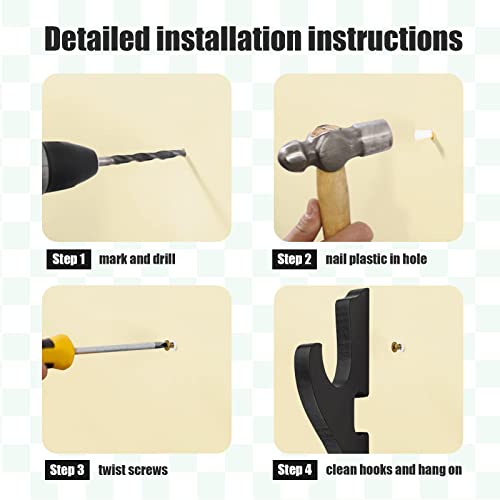 Adjustable 1-Tier Wall Mount Sword Holder for Katana & Cosplay - Black