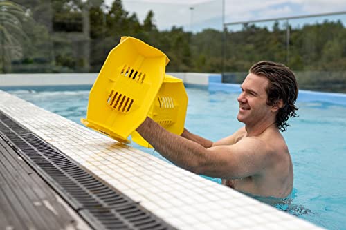 Hydro-Tone Pool Exercise System - Isokinetic Water Weights, Yellow Bells