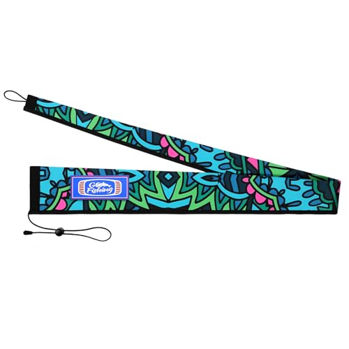 Neoprene Fishing Rod Sleeve - Greenery, 58 inches, 6 Patterns