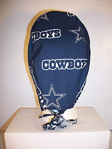 Scrub Hat in Sports Team Fabric - Handmade Cotton Cap