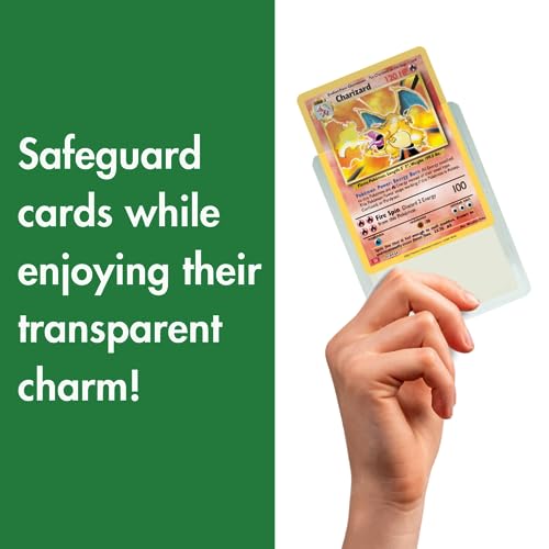 Top Loaders for Cards - 3x4 Inch Protective Card Holders (25 Pack)