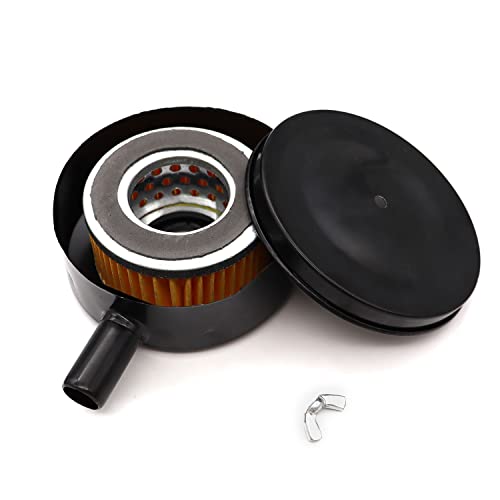 1/2" PT 20mm Thread Air Compressor Silencer Intake Filter Sound Muffler with a Replacement Element H-076