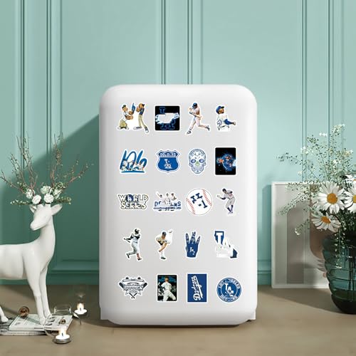 100 Pcs Los Angeles Team Sticker Pack for Water Bottles, Laptops, Cars & More – Mispeed Official