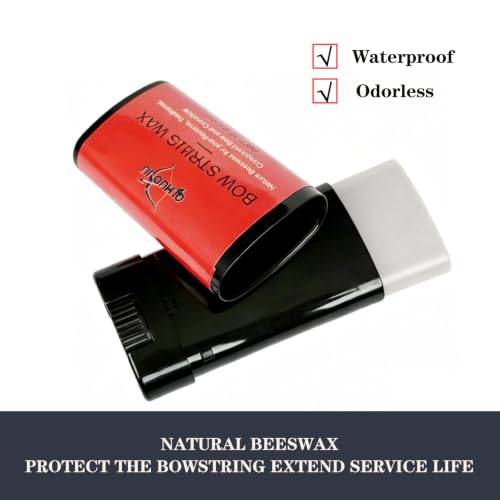 Natural Beeswax Bow String Wax - Waterproof Protection - White