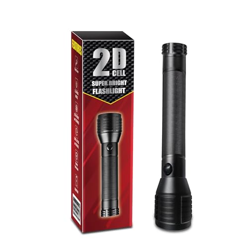 Heavy-Duty LED D Battery Flashlight (2-D)