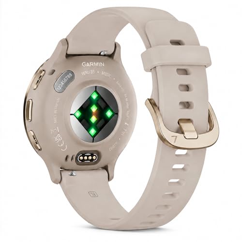 18mm Silicone Watch Band for 41mm Smartwatches - Sand Gray