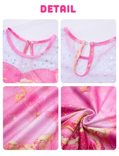 Girls' Gymnastics Leotards with Shorts - Sparkle Designs