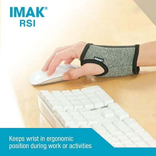Brownmed IMAK RSI Computer Glove - Wrist Brace for Carpal Tunnel Relief - Compression Glove for Wrist & Hand Support