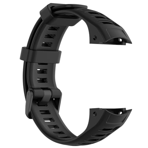 Soft Silicone Replacement Band for Garmin Instinct - Black