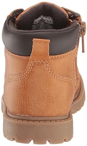 Carter's Unisex Toddler Roy Boots - 6 Tan High-Top Shoes for Kids
