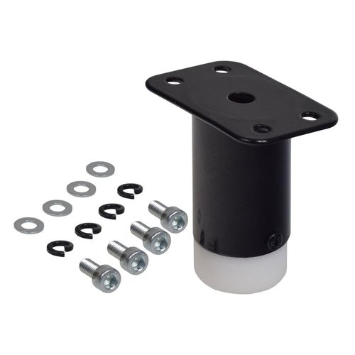 AlveyTech Stabilizing Post for Razor Crazy Cart (Version 5+) 1 pc - Replacement Anti-Tipper Post and White Plastic Tip, Version Specific, Single, Safety and Stability Parts for Electric Carts/Go-Kart