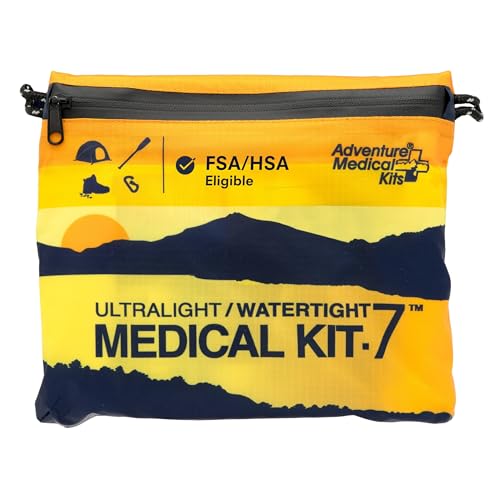 Adventure Medical Kits Ultralight Waterproof Emergency First Aid Kit for 3 People - Up to 3 Days