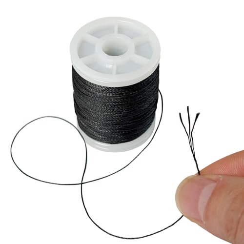 Bow String Serving Thread - 120 Yards, Black - Archery Accessory