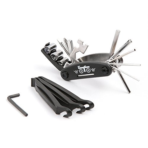 16-in-1 Bike Repair Tool Kit with Tire Levers & Wrenches