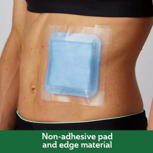 Super Absorbent Wound Dressing Pads, 3" x 3" - 10 Count