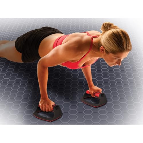 Pushup Stands for Strength Training - Non-Skid Stability