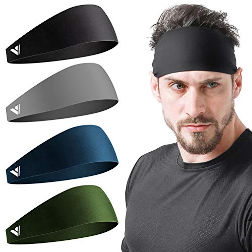 Vgogfly Running Headbands for Men Sweatbands Sports Sweat Bands Mens