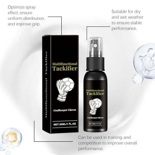 Goalie Glove Spray for Enhanced Grip and Stickiness