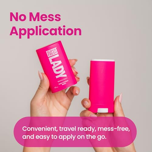 Anti-Chafing Stick for Women - Aloe & No-Mess Glide, 1.34 oz
