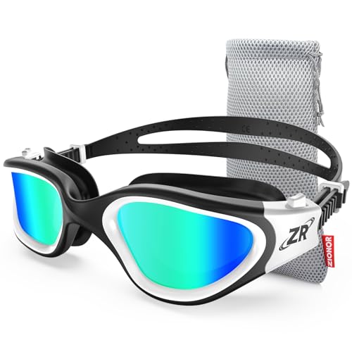 Polarized Swim Goggles with Anti-Fog for Adults - Upgraded G1