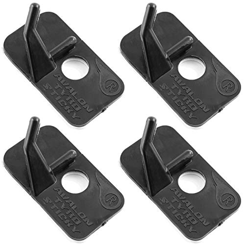 Archery Arrow Rest - 4PCS Plastic Right Hand Bow Support with Adhesive