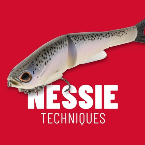 PowerBait Nessie Soft Fishing Bait - Hickory Shad, 7in