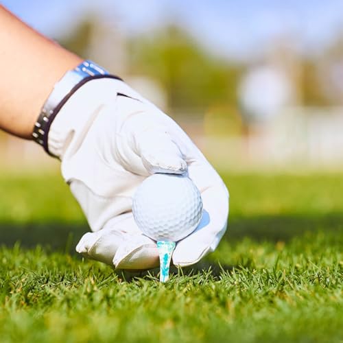 MYKUJA Wood Golf Tees 3-1/4, 2-3/4 inch 100 Pack, Highly Bright