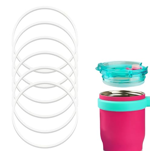 Replacement Rubber Seals for Reduce Kids Coldee 2.0 Tumblers - 6 Pack