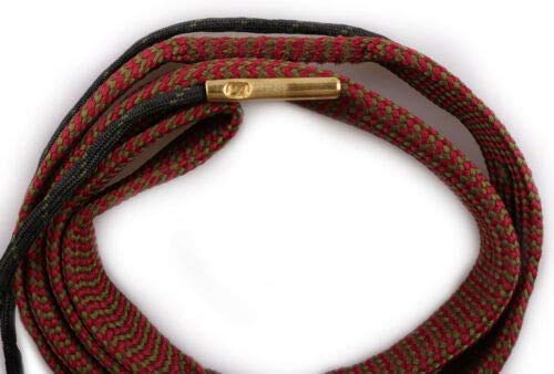 Gun Cleaning Kit - .243 Cal & 6mm Gun Snake Cleaner with Brass Brush