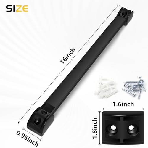 DGSL Magnetic Tool Holder Strip 5 Pack, 16 In Heavy Duty Tool Organizer Magnetic Strip, Tool Magnet Bar For Garage Tool Organization