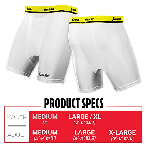 Compression Baseball Sliding Shorts - Youth Large/XL