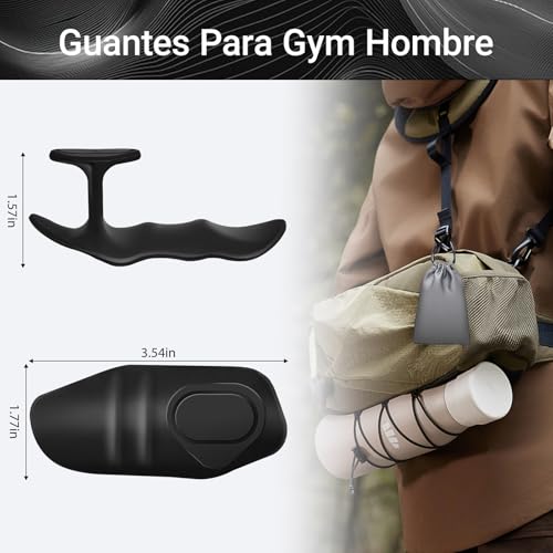 Weight Lifting Grips – Gym Workout Gloves for Men & Women - Black, Medium