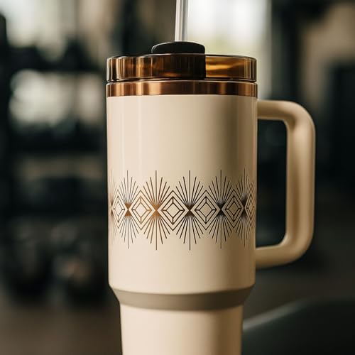Dyed Colored Lid Replacement for Stanley Quencher 40 oz - Brown
