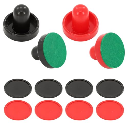 16-Piece Air Hockey Pucks and Pushers Set - Professional Quality