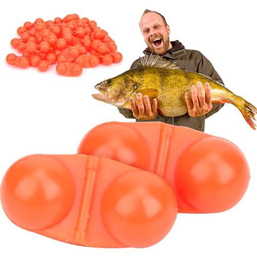 Portable Catfish Rattles for Fishing - 40 Pack