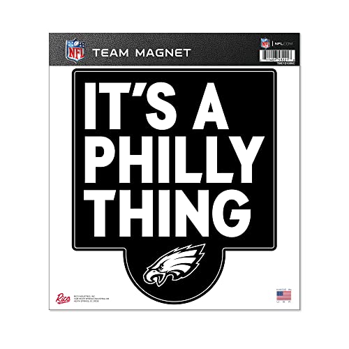8" Round Philadelphia Eagles Magnet - Vibrant Sports Decor