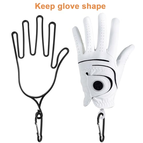Golf Glove Stretcher Support Frame - 2 Pcs Black & White